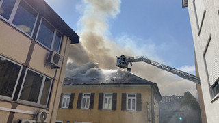 Feuer in Innenstadt von Bad Homburg: Ursache wohl technischer Defekt