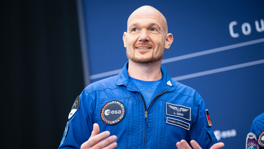 Astronaut Alexander Gerst Mondmission Artemis