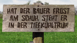 Skurril, Lustig und Absurd: Eure Bauernregeln