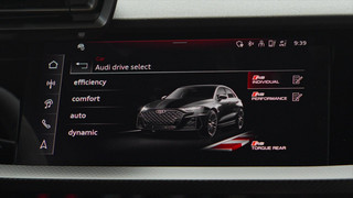 Audi RS 3 competition limited - Fahrdynamik - Gewindefahrwerk und steiferer Hinterachsstabilisator