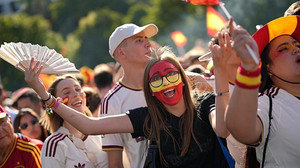 Spanien-Fans feiern WM-Sieg