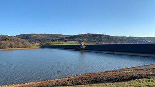 Sanierte Talsperre in Bad Soden-Salmünster meistert erstes Hochwasser