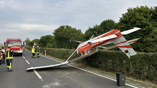 Großostheim: Unfall mit Sportflugzeug bei Landung