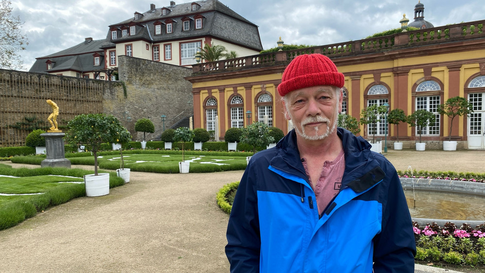 Pabst im Weilburger Schlossgarten