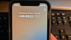 Fehler beim iPhone? Aus Homberg (Ohm) wird Homberg (Efze)