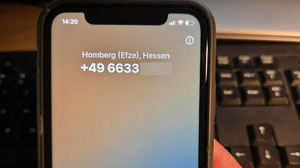 Fehler beim iPhone? Aus Homberg (Ohm) wird Homberg (Efze)