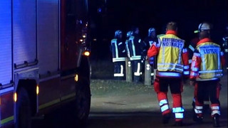 Mehrere Verletzte: Garagenbrand in Bassen