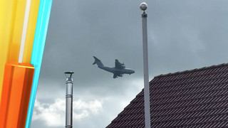 Militärflugplatz Jever reaktiviert: Kampfjets über Neubaugebiet