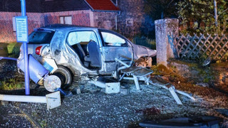 Verkehrsunfall in Grebenhain-Vaitshain - Fahrer flüchtig