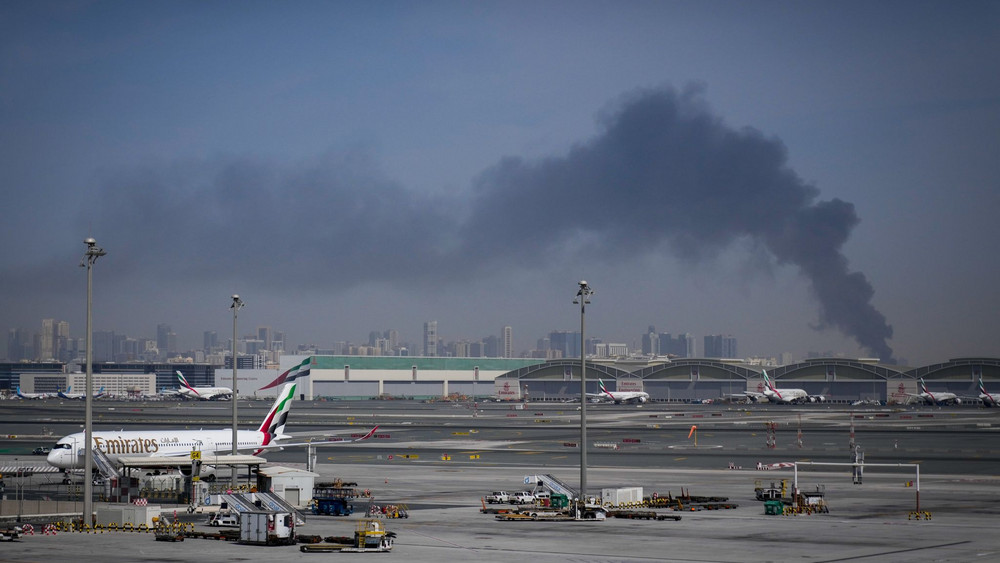 Angriff auf den Iran - Flughafen in Dubai