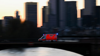 Unfälle mit Rettungswagen: Anzahl in Hessen überschaubar