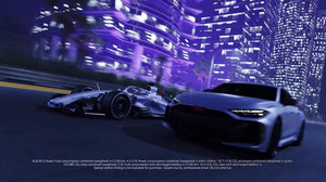 Große Bühne für den Audi RS 5 bei der Formel 1 in Singapur