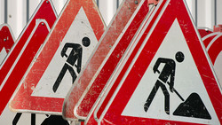 Straße eingebrochen: Sperrung von Mainzer Gaustraße