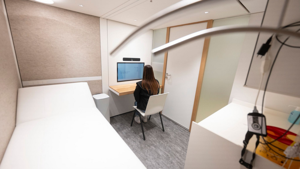 Telemedizin-Praxis in Kaufland-Center