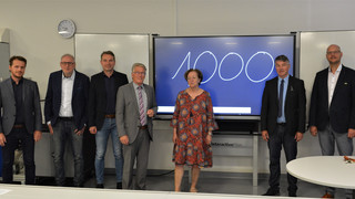 Main-Kinzig-Kreis: Tausendste digitale Tafel eingeweiht