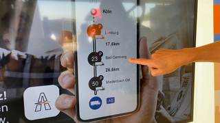 Digital-System soll freie LKW-Plätze anzeigen - Pilotprojekt an A3