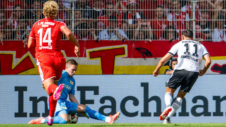 Eintracht gibt Sieg bei Union Berlin spät aus der Hand