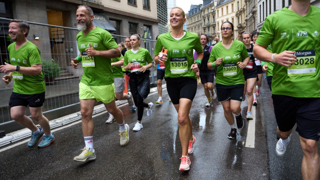 JPMorganChase Corporate Challenge: Laufevent in Frankfurt