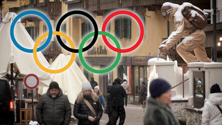 Die Olympioniken können kommen: Das verschneite Cortina is bereit