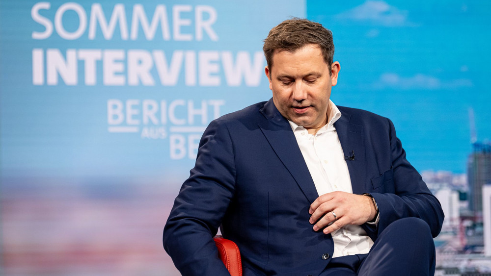 Sommerinterview Klingbeil