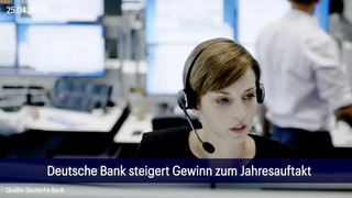 Aktie im Fokus: Deutsche Bank steigert Gewinn zum Jahresauftakt