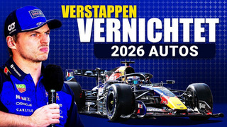 Max Verstappen vernichtet Autos 2026: F1-Karriereende droht