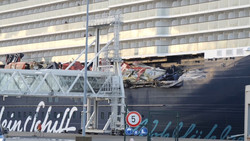 Neue Details: Windböe löste Unfall von Kreuzfahrtschiff in Bremerhaven aus
