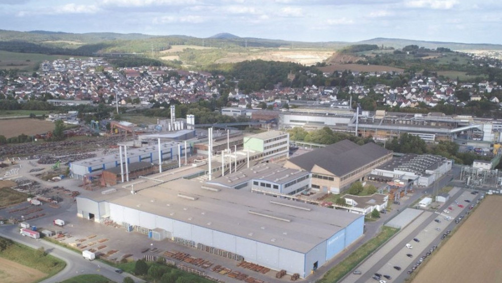 Luftaufnahme von Buderus Edelstahl in Wetzlar