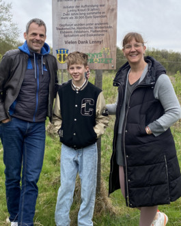 Baumpflanzaktion in Karben: Lennys Wald wächst weiter (auto. import)