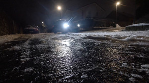 Gefrierender Regen: Glatteisgefahr zieht in den Osten