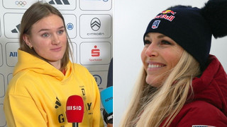 Nach Weltcup-Triumph: Aicher lacht über Vonn-Vergleich