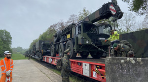 Nach Übung an der NATO-Ostflanke: Panzer per Zug zurück in Nordhessen