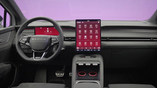 Der Škoda Peaq - Konnektivität - vertikales Infotainment-Display und ein Sonos Premium-Soundsystem heben den Peaq heraus