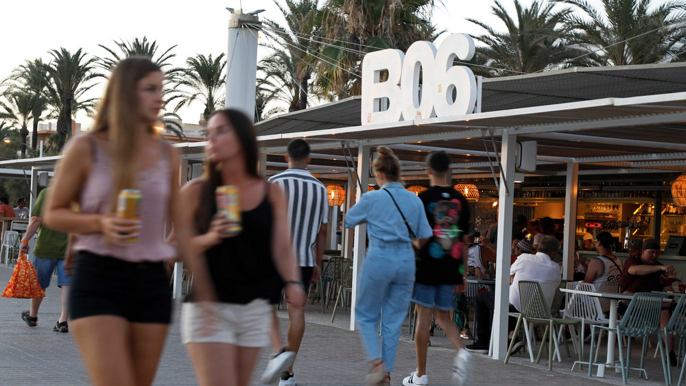 Das Strandlokal "Balneario 6" an der Playa de Palma ist vor allem bei deutschen Touristen beliebt.