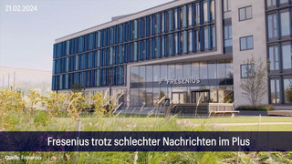 Aktie im Fokus: Fresenius trotz schlechter Nachrichten im Plus