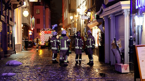 Brand zerstört Köln in Hotel