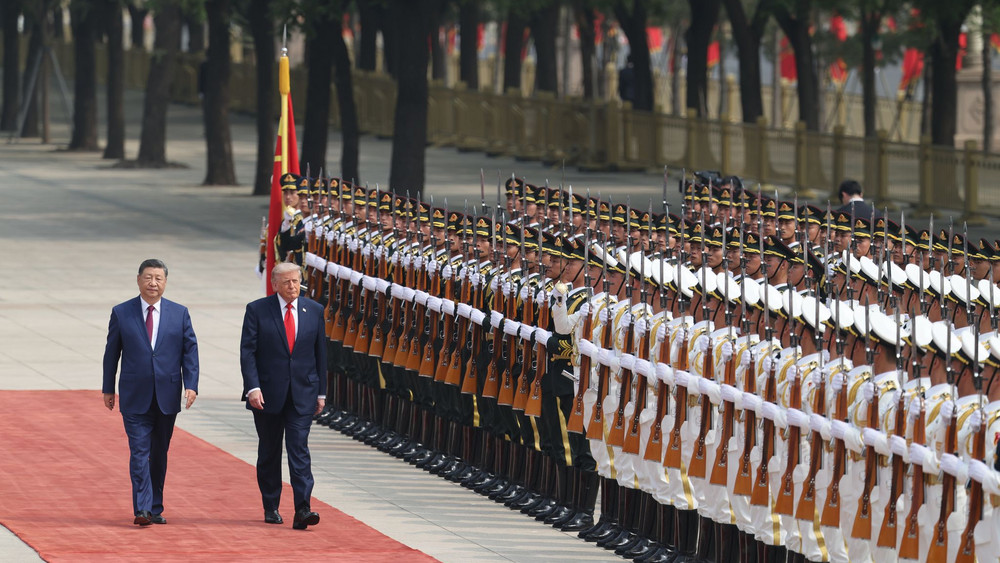 US-Präsident Trump in China