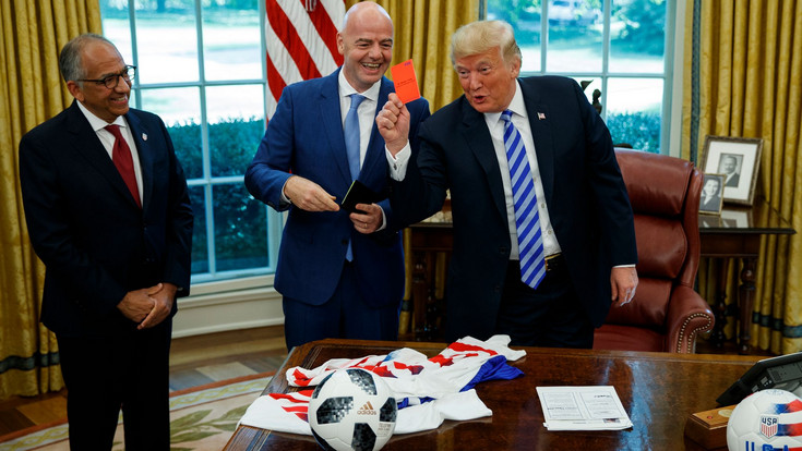 Neuer Wirbel nach Rot-Sperre: Trump bestätigt Anruf bei FIFA