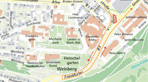 Baustelle Trompete: In Kassel drohen Verkehrsbehinderungen