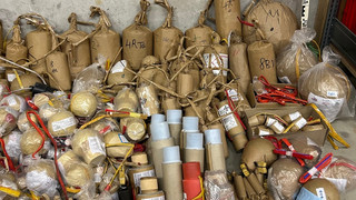 Frankfurter Zoll findet 500 Kilo illegalen Sprengstoff in Groß-Gerau