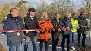 Neuer Radweg zwischen Viernheim und Hüttenfeld freigegeben