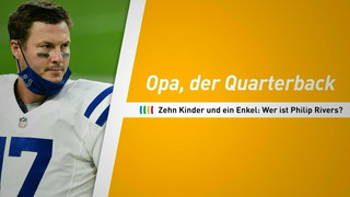 Opa, der Quarterback: Philip Rivers' NFL-Rückkehr
