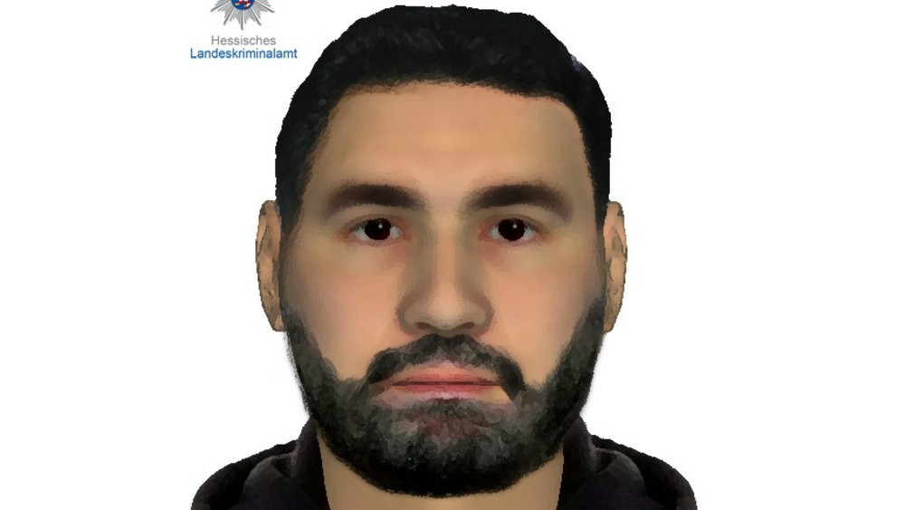 Nach einem Raub in Frankfurt fahndet die Polizei per Phantombild nach einem der Täter.