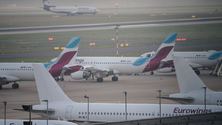 Eurowings prüft Kurzarbeit wegen hoher Kerosinkosten