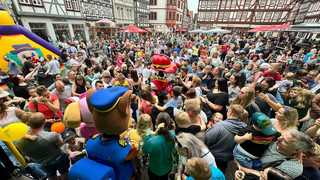 Komplette Stadt wird zum Spielplatz: Kinderfestival in Alsfeld