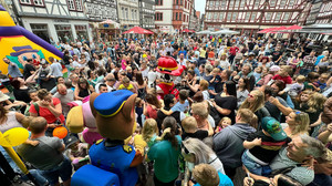 Komplette Stadt wird zum Spielplatz: Kinderfestival in Alsfeld
