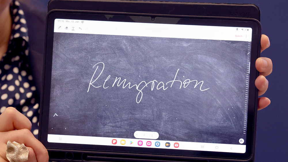 War Unwort des Jahres 2023: "Remigration"