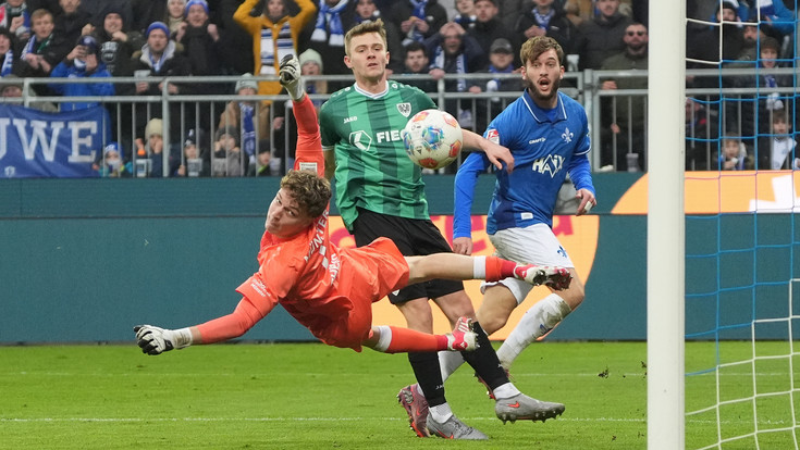 D98 weiter Liga-Dritter: Lilien gewinnen 1:0 gegen Münster