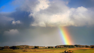 Das Wochenendwetter für Hessen - Der Regen wird wärmer