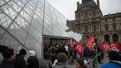 Louvre in der Krise: Dritter Streiktag, Museum nur in Teilen geöffnet